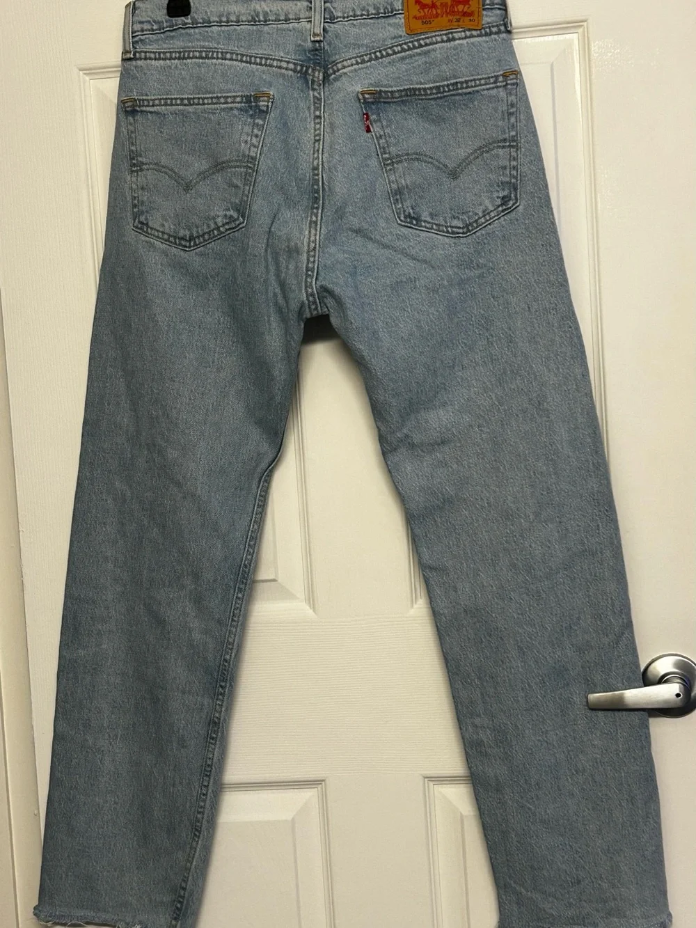 Men's Levi Light Blue Straight-Leg Jeans